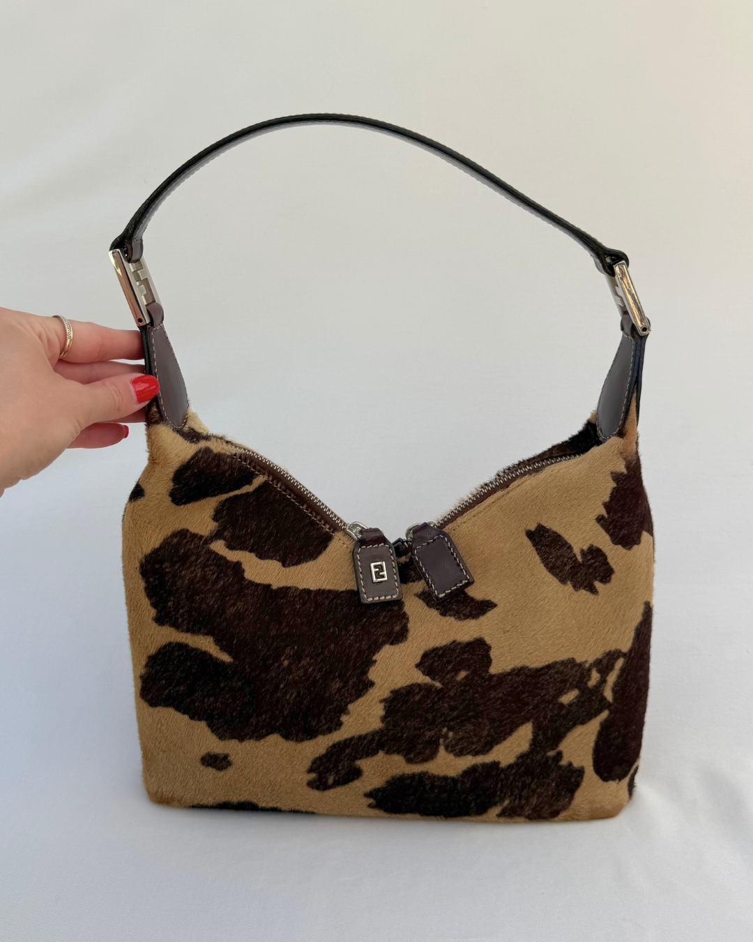 Fendi Vintage Brown Ponyhair Bag