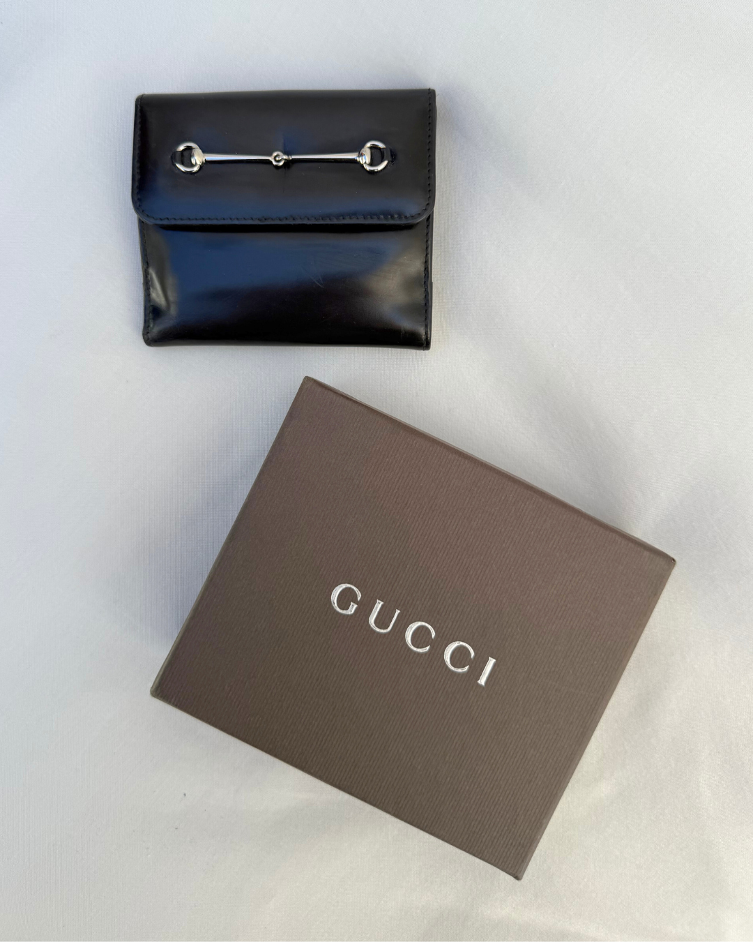 Gucci by Tom Ford Vintage Horsebit Black Leather Wallet