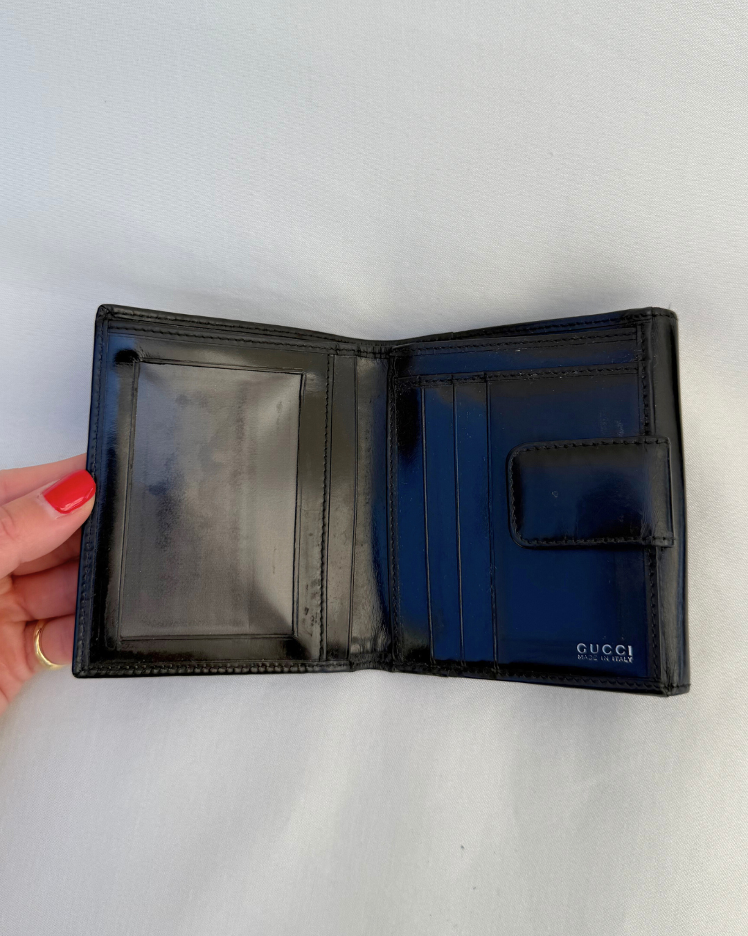 Gucci by Tom Ford Vintage Horsebit Black Leather Wallet