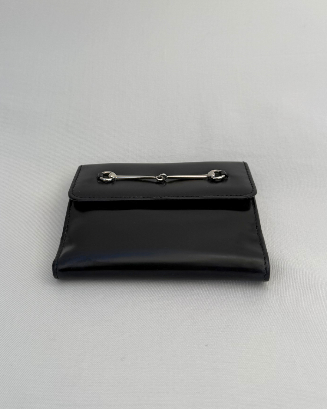 Gucci by Tom Ford Vintage Horsebit Black Leather Wallet