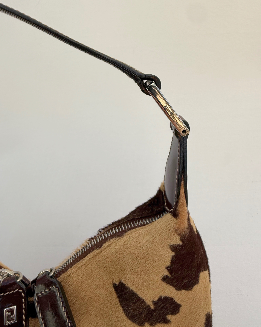 Fendi Vintage Brown Ponyhair Bag