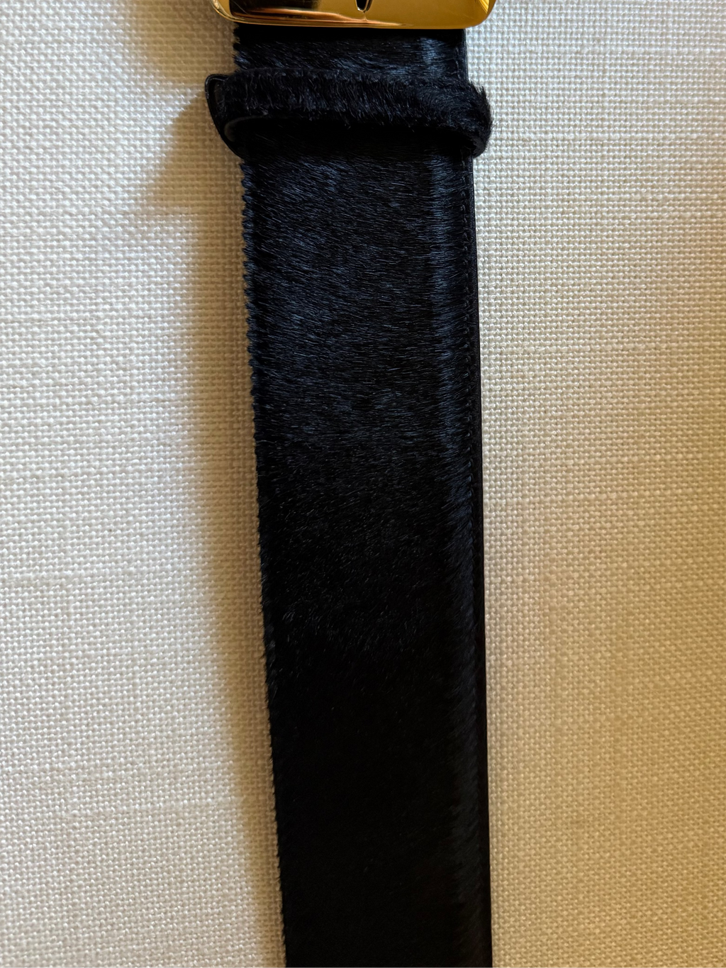 Gucci by Tom Ford Vintage Ponyhair Waist Belt