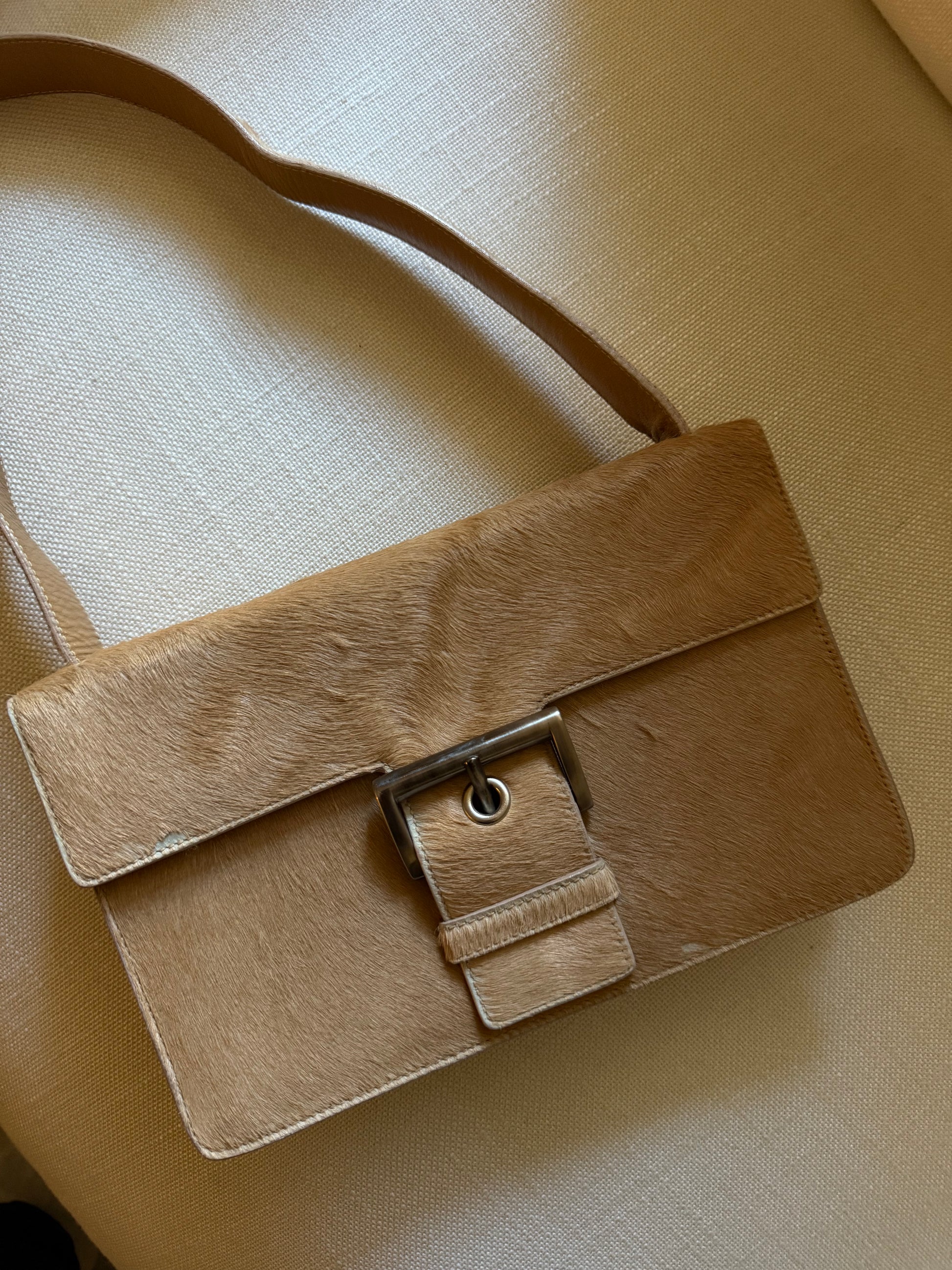 Prada Ponyhair Vintage Shoulder Bag